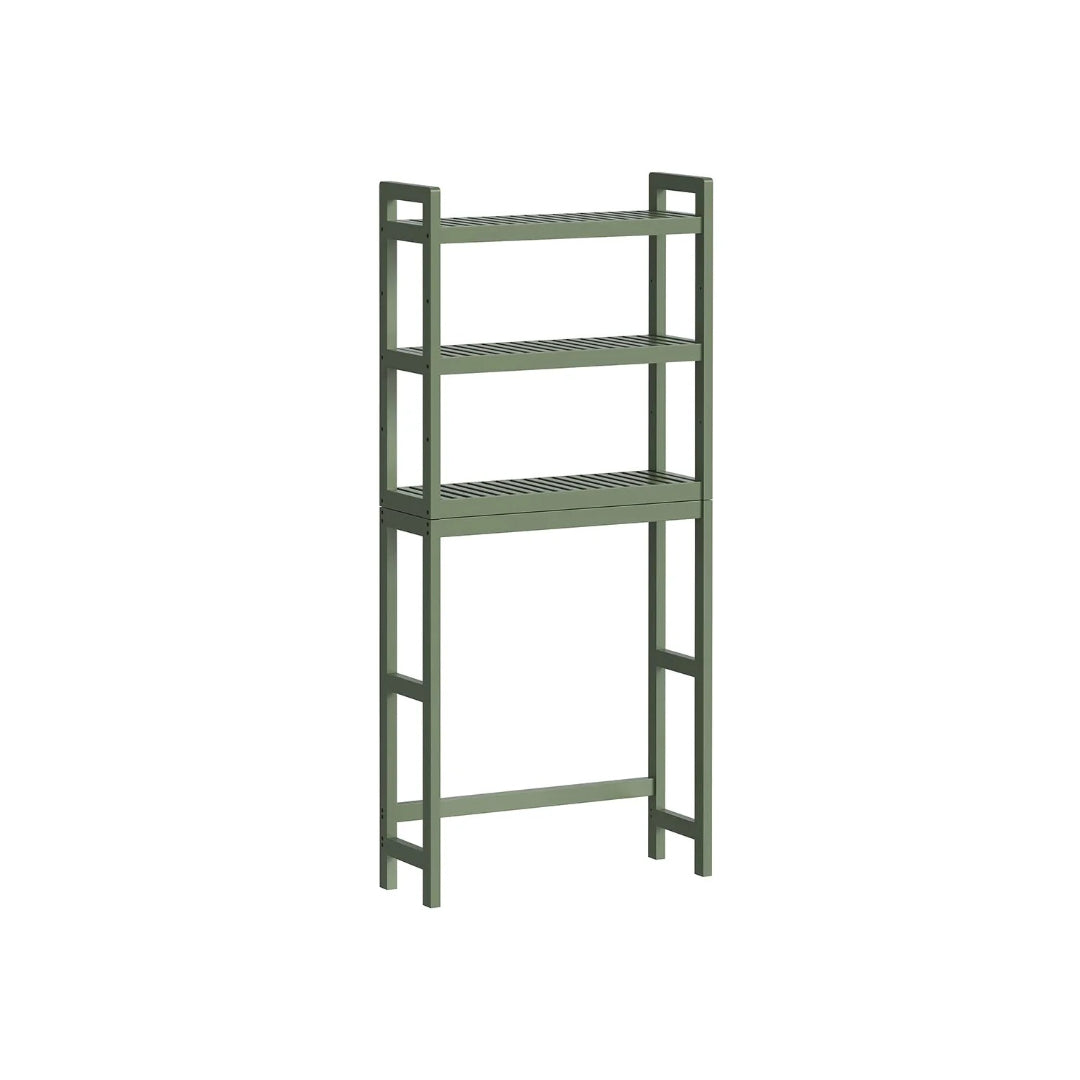Bamboo Over Toilet Bathroom Organizer 3 Or 4 Tier Shelf