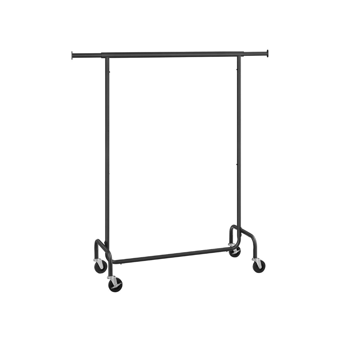 Clothes Rack Heavy Duty Rolling Garment Rack 43.3-59.1in Wide