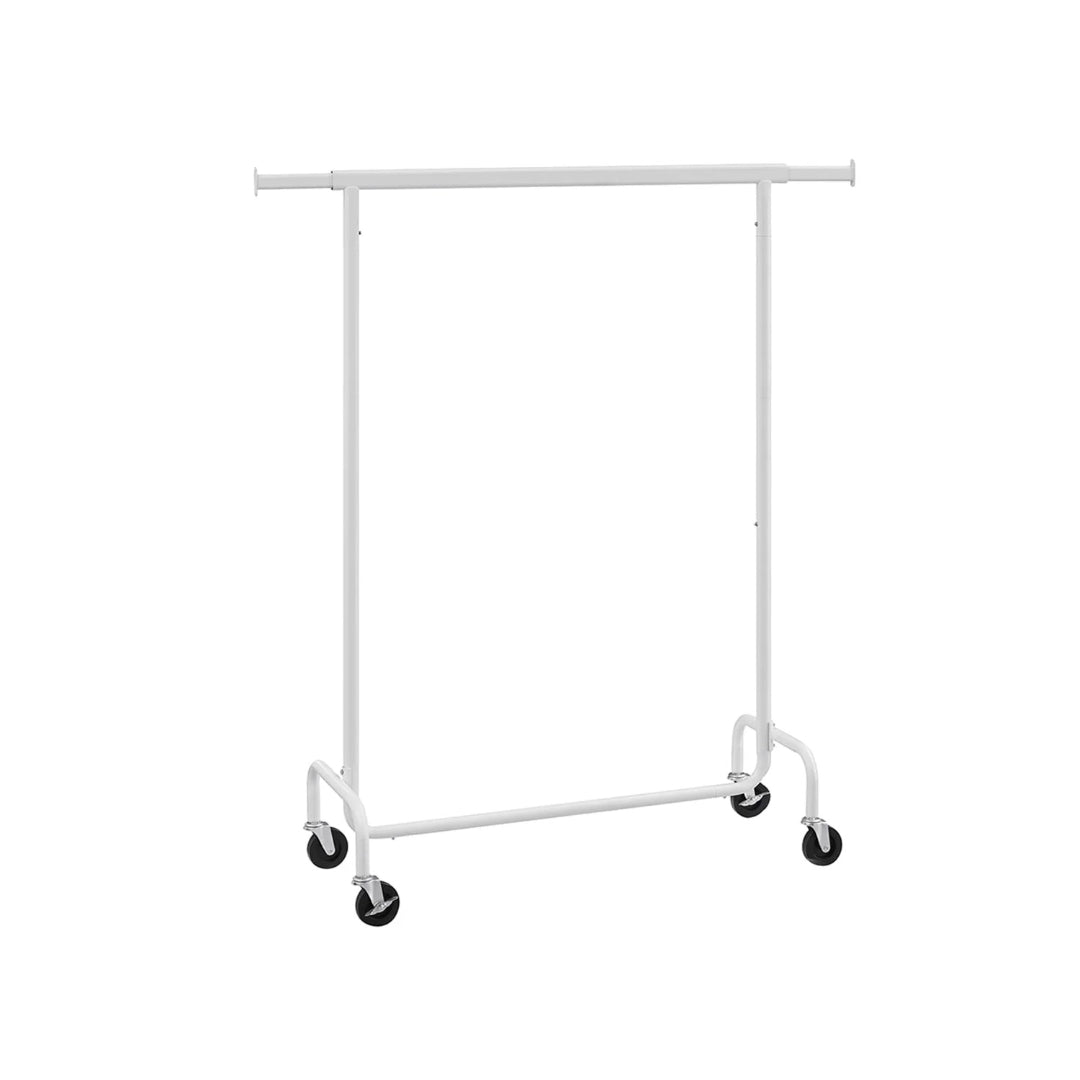 Clothes Rack Heavy Duty Rolling Garment Rack 43.3-59.1in Wide