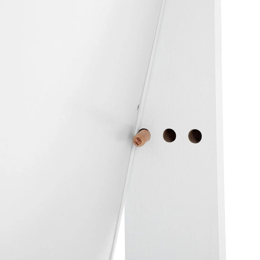 Freestanding Mirror Jewelry Cabinet Armoire With Storage