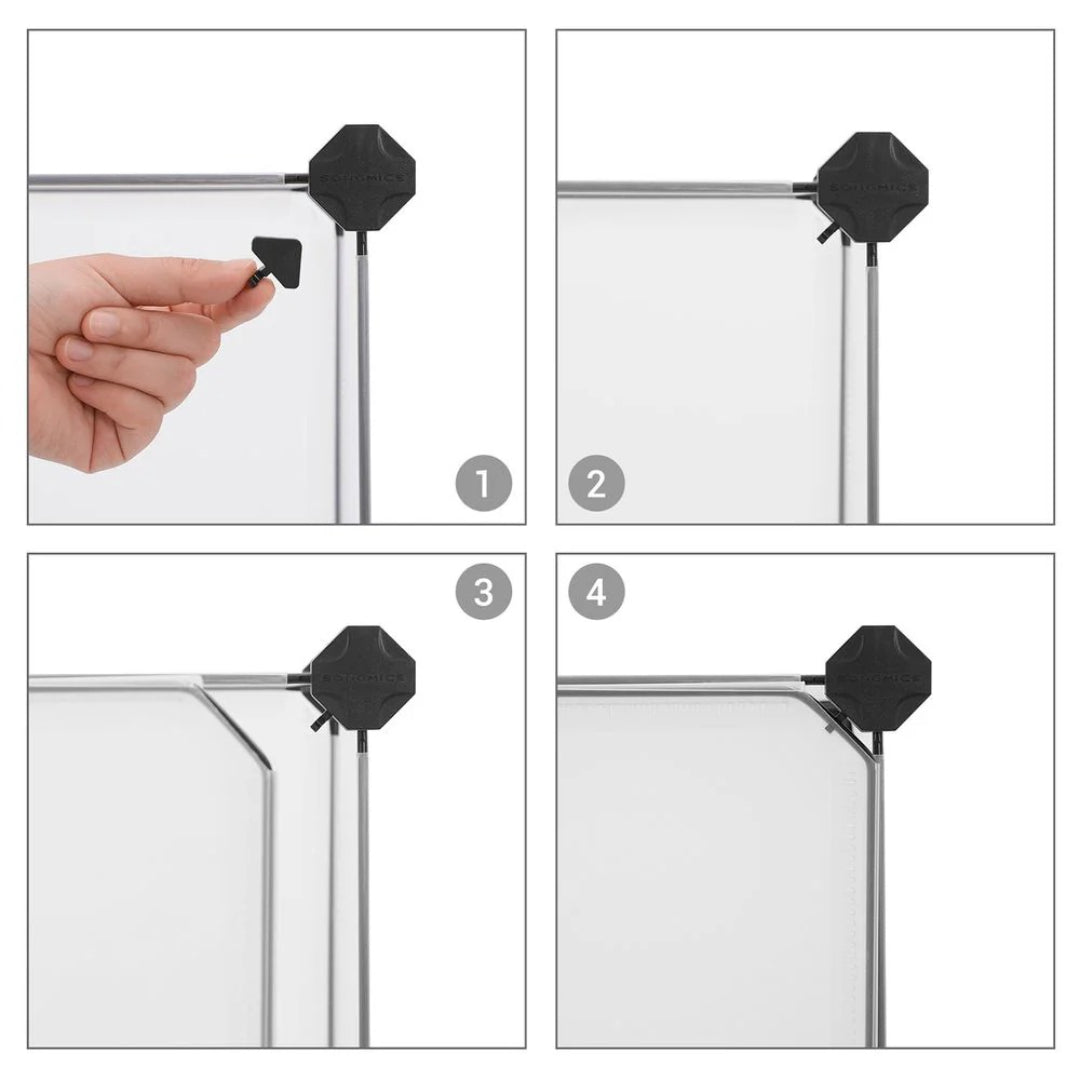 Cube Storage Cabinet With Doors 9 To 16 Plastic Cubes