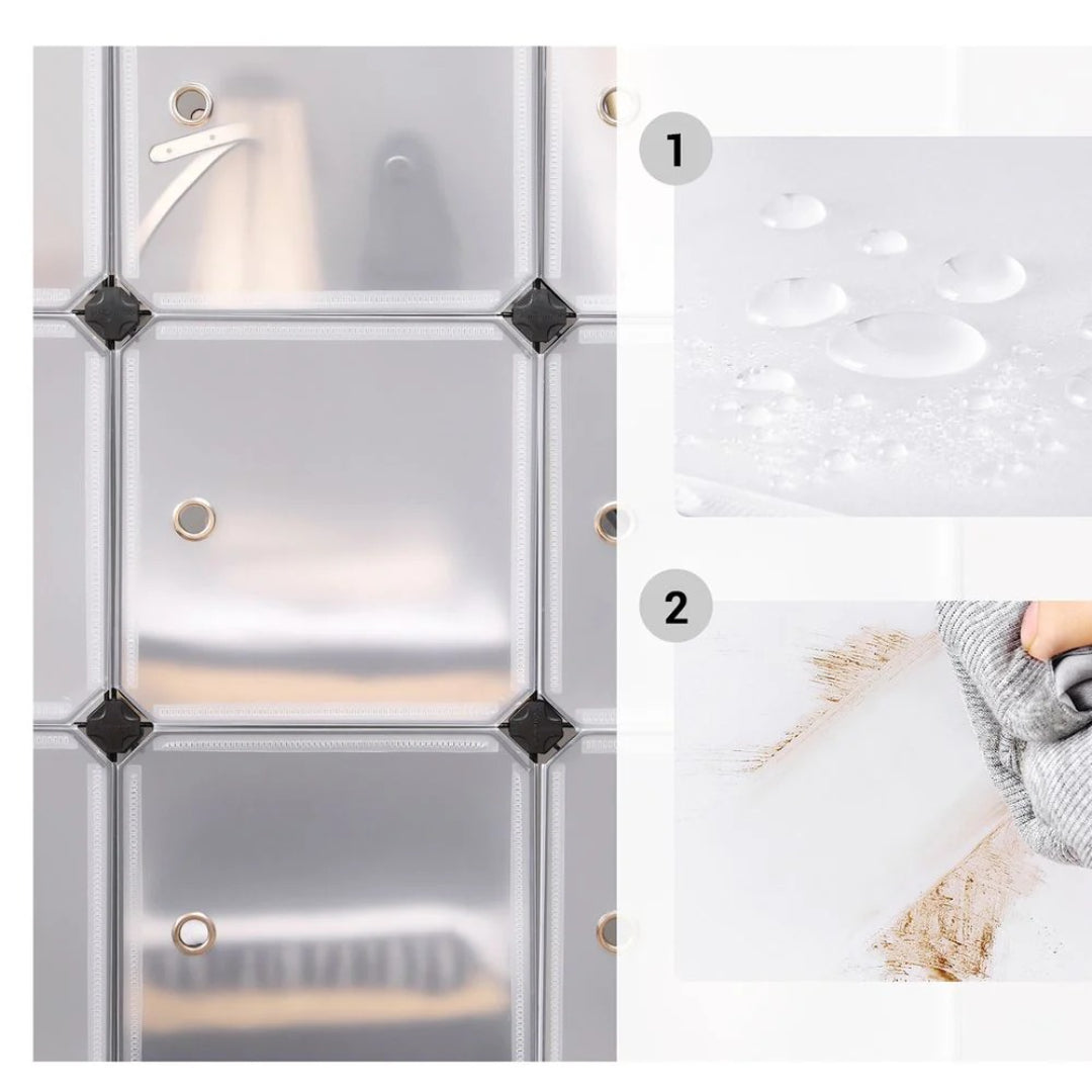 Cube Storage Cabinet With Doors 9 To 16 Plastic Cubes