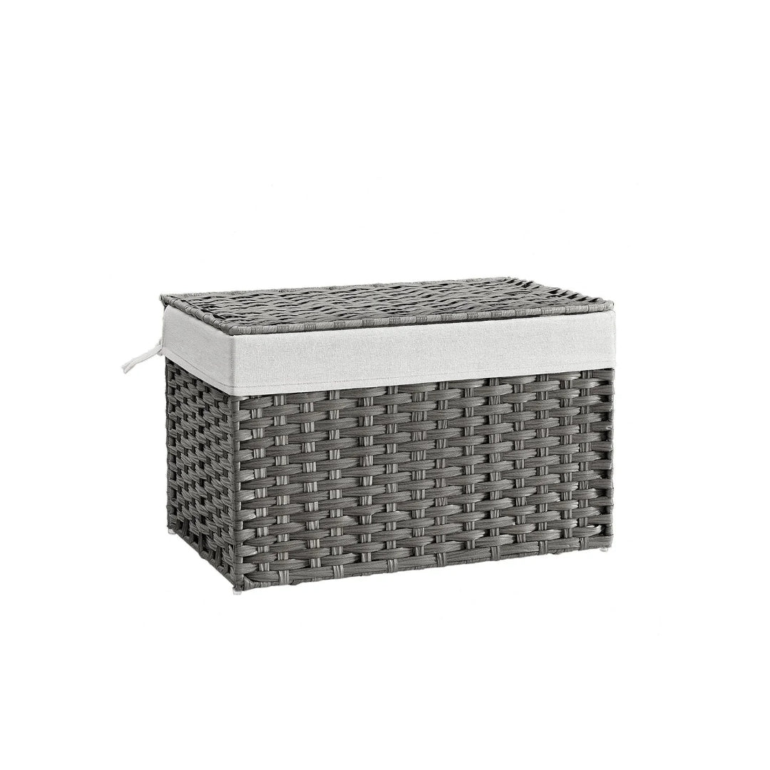Storage Basket With Lid 105L Or 160L Laundry Hamper