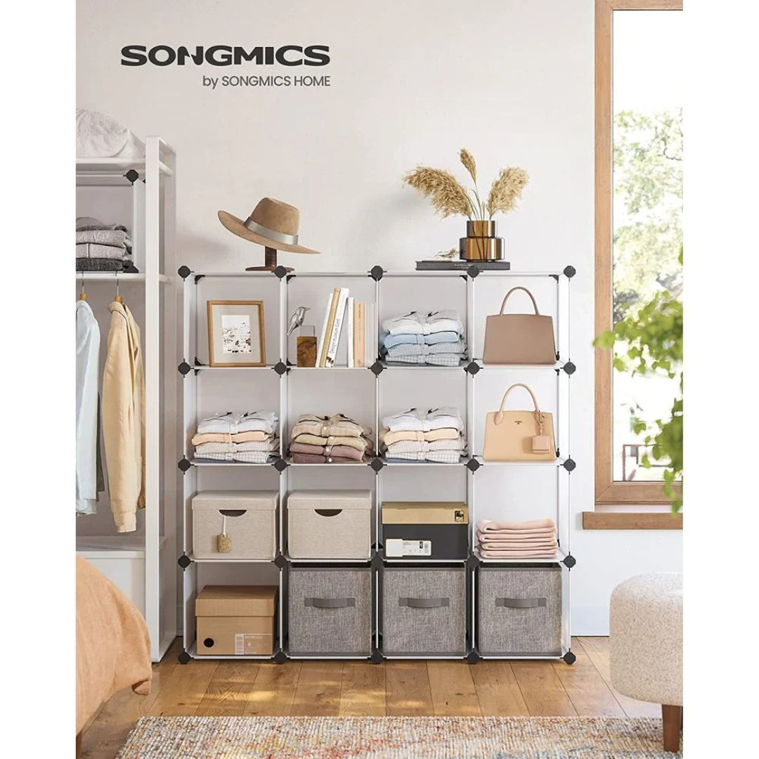 Cube Storage Organizer 12 Or 16 Modular Shelving Units