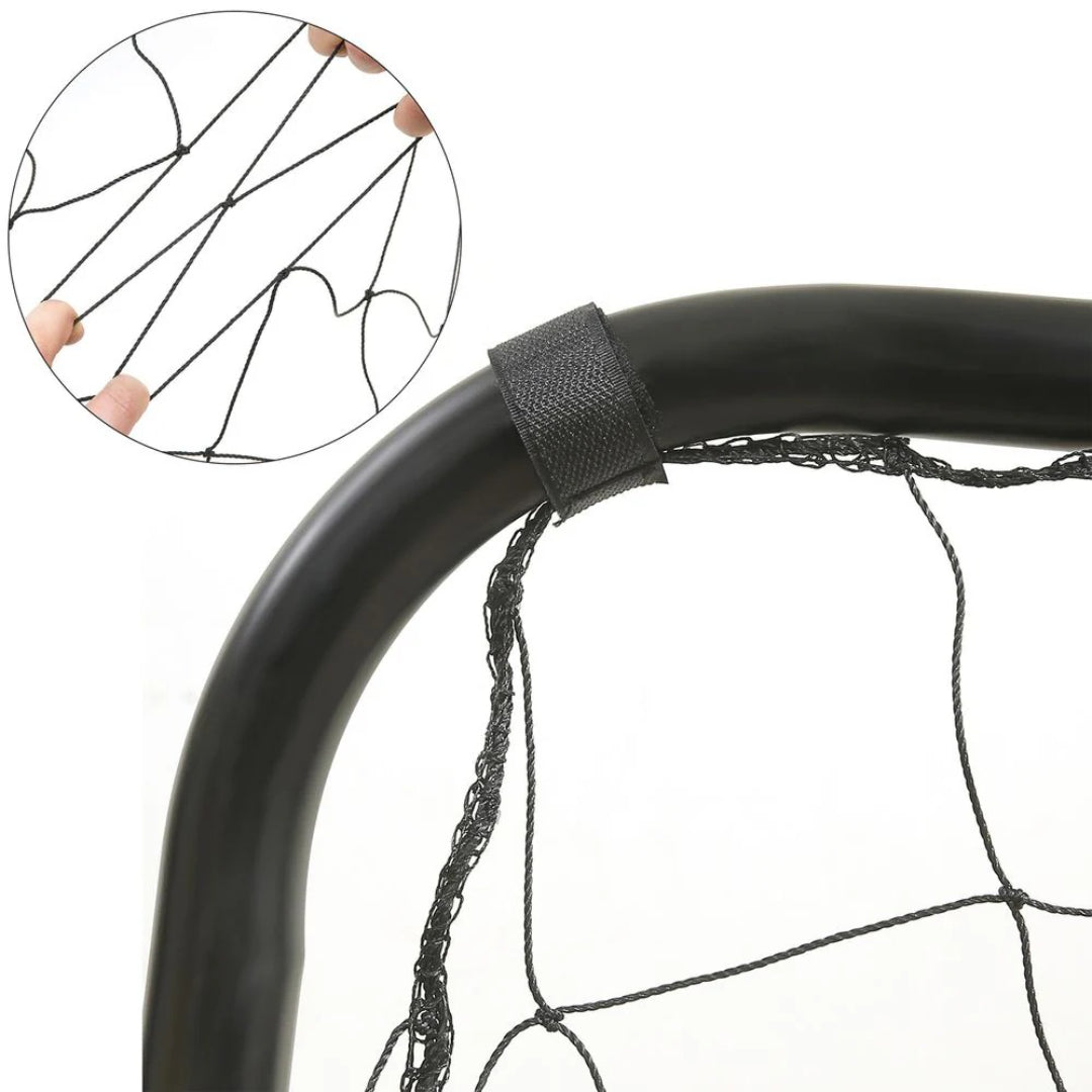 Soccer Goal 12x6ft Kids Backyard Training Net With Stakes