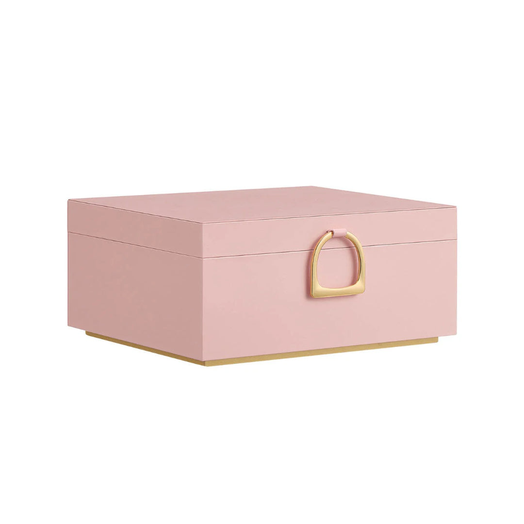Jewelry Box Organizer With Handle 2 Layer Storage
