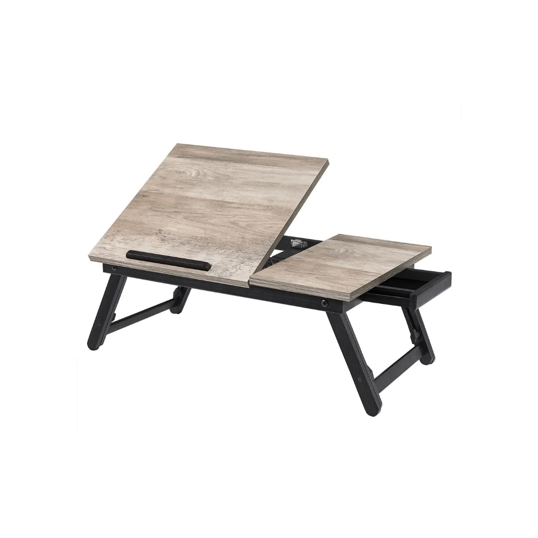 Adjustable Laptop Desk With Tilting Top & Height, Bed Sofa Tray