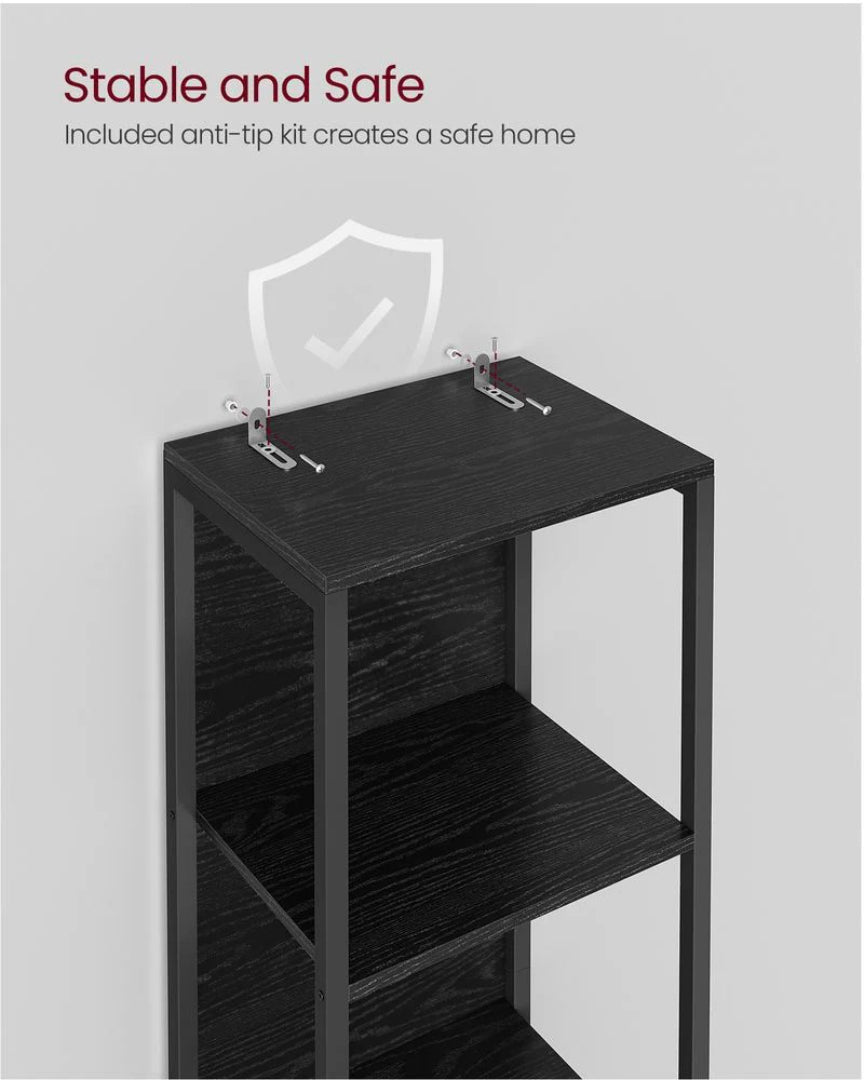 6 Tier LED Bookshelf With Dimmable Lights, 15.7/23.6 Inch Unit