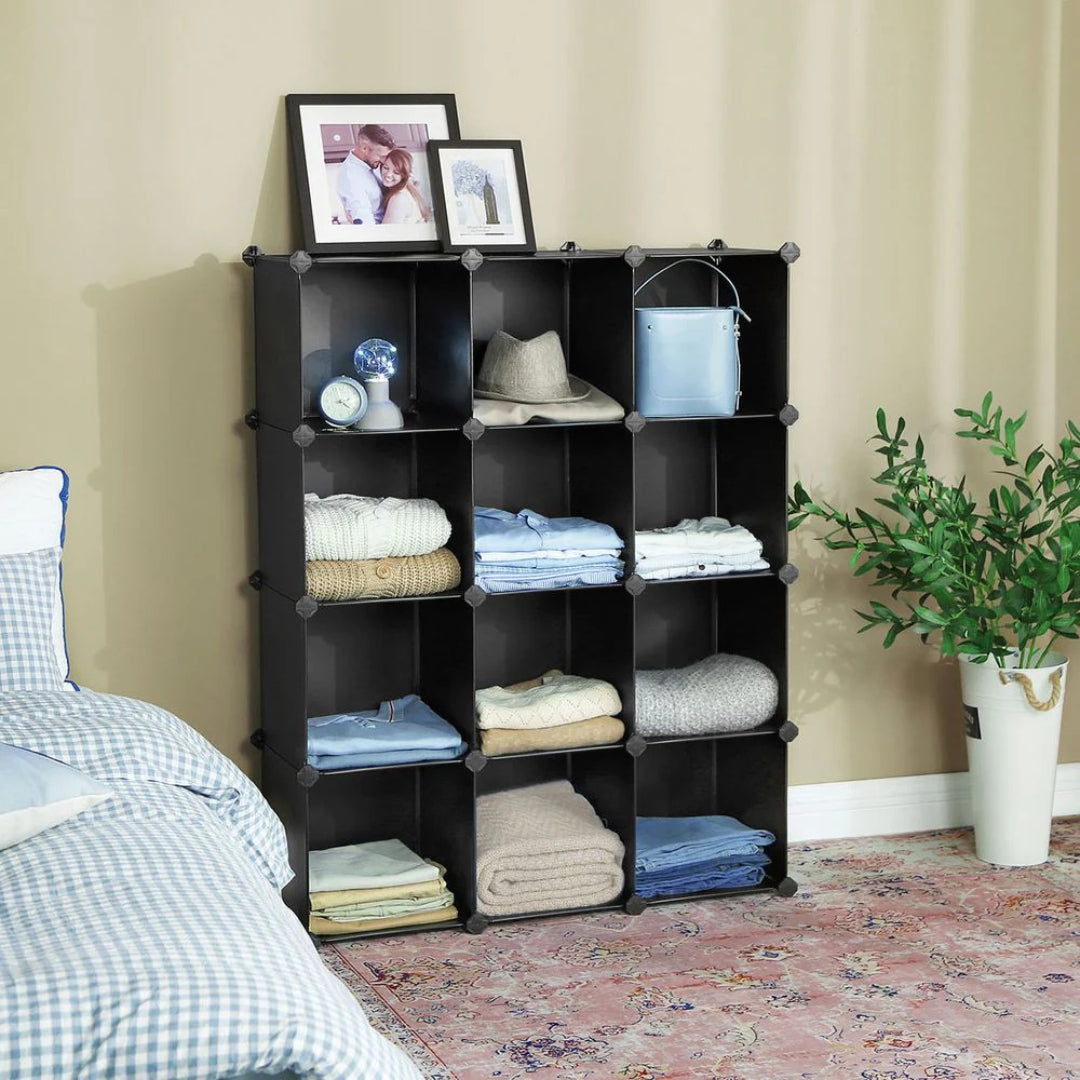 Cube Storage Organizer 12 Or 16 Modular Shelving Units