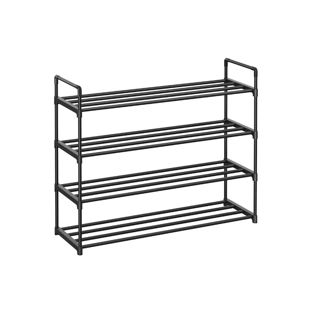 2/3/4/10 Tier Metal Shoe Rack, 36.2/46.1/17.7 Inch Organizer
