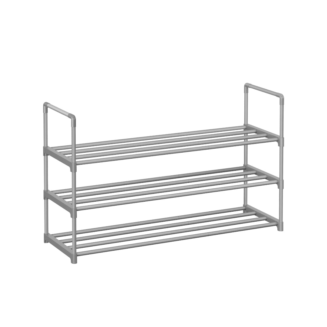 2/3/4/10 Tier Metal Shoe Rack, 36.2/46.1/17.7 Inch Organizer