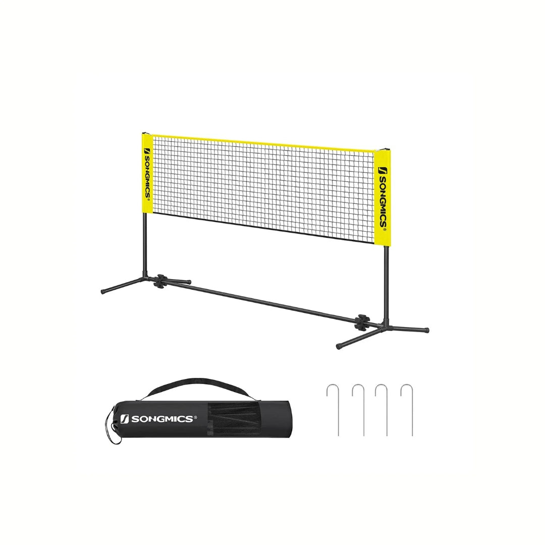 Badminton Net Portable Adjustable Height 35.4-61in Set