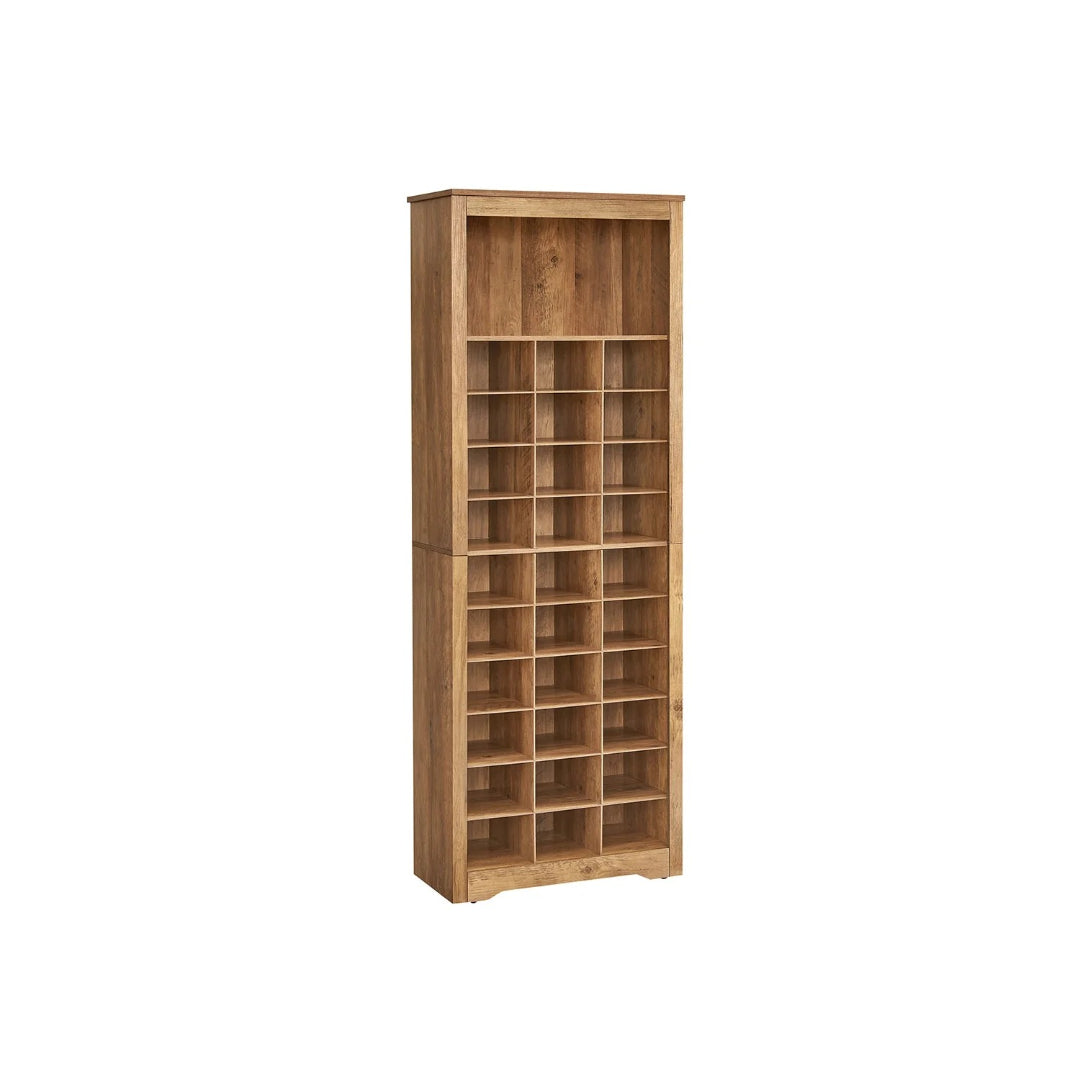 10 Tier Shoe Rack Organizer With Storage Compartments, Tall Unit