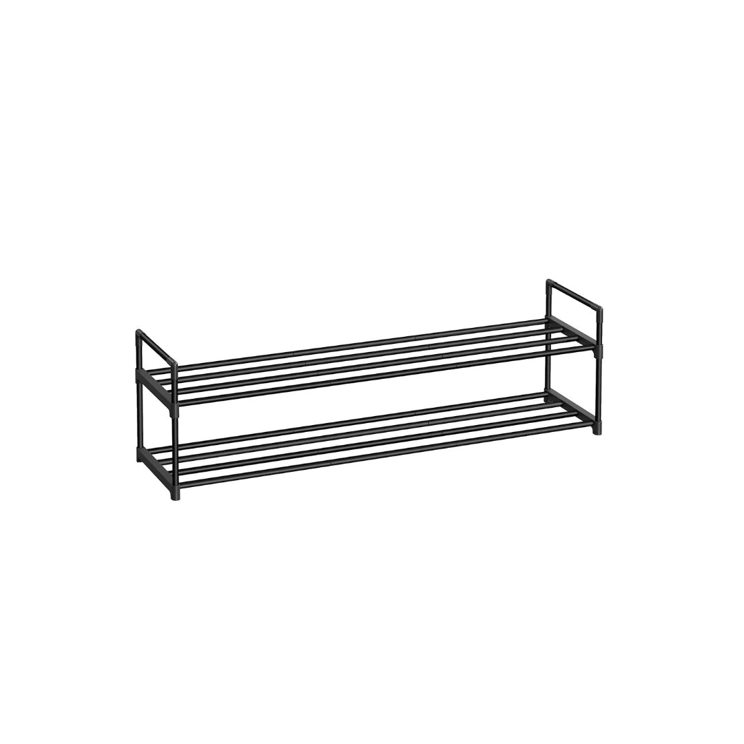 2/3/4/10 Tier Metal Shoe Rack, 36.2/46.1/17.7 Inch Organizer